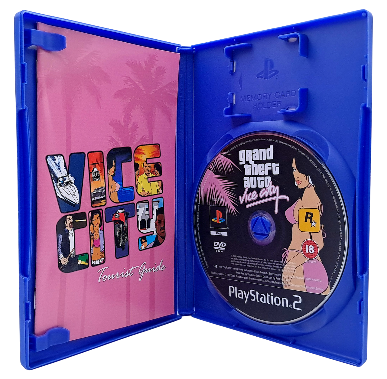 Grand theft auto: Vice city - Playstation 2 spill (PS2)