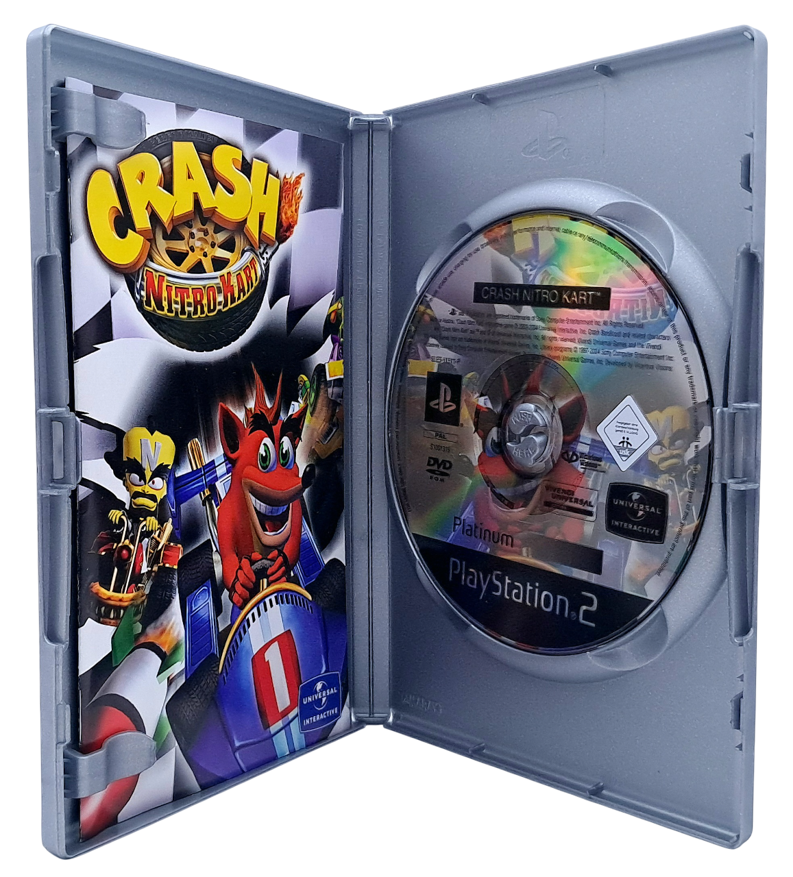 Crash - Nitro-kart (platinum) - Playstation 2 spill (PS2)