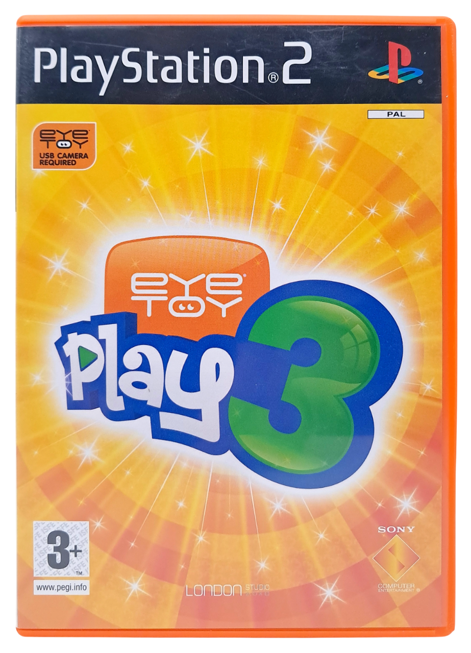 Eye Toy Play 3 - Playstation 2 spill (PS2)