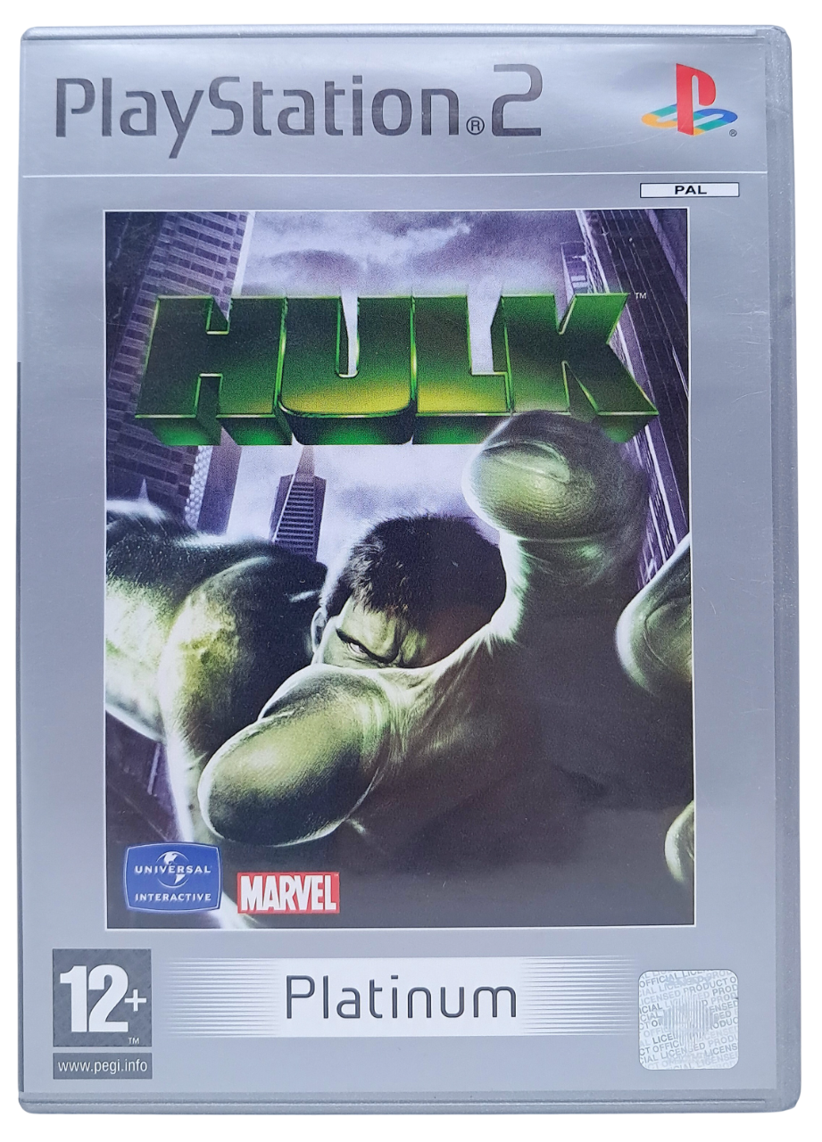 Hulk (platinum) - Playstation 2 spill (PS2)