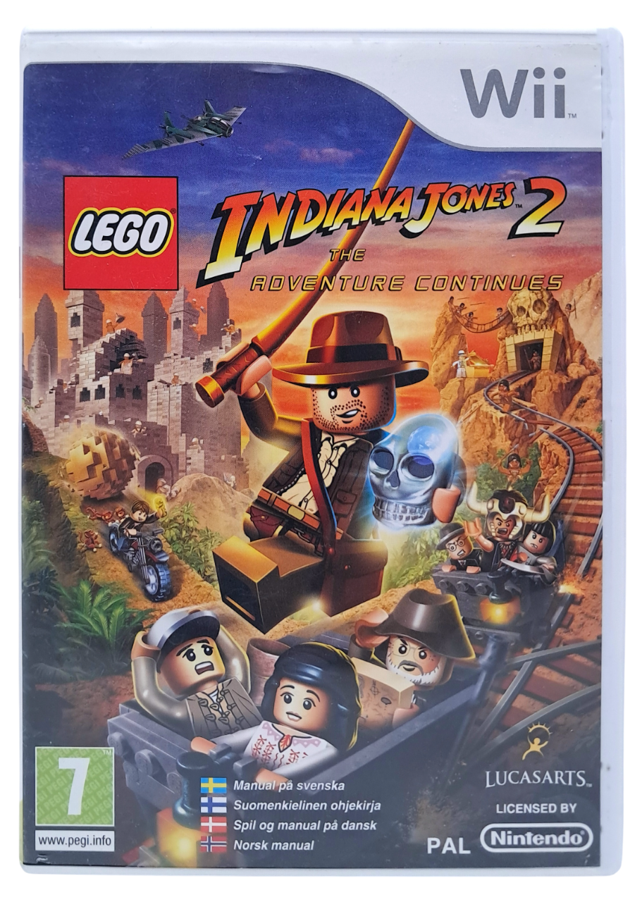 Lego Indiana Jones 2 - The adventure continues - Nintendo Wii spill