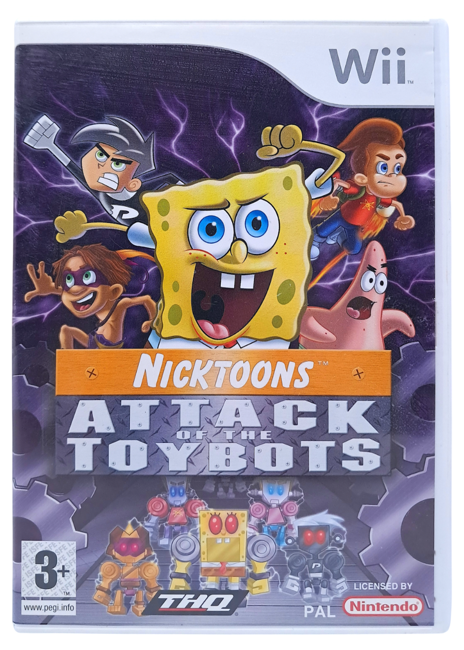 Nicktoons - Attack of the toybots - Nintendo Wii spill
