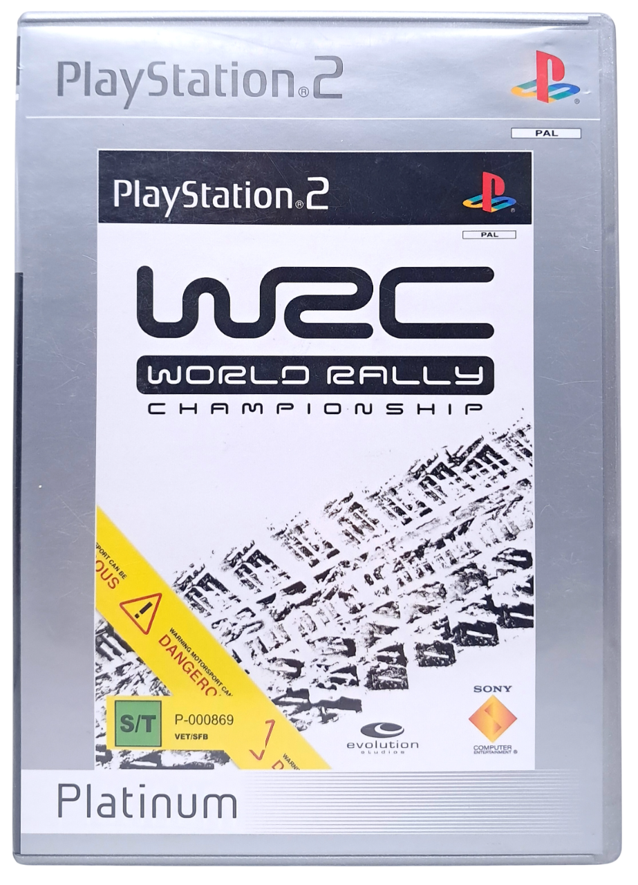 WRC world rally championship (platinum) - Playstation 2 spill (PS2)