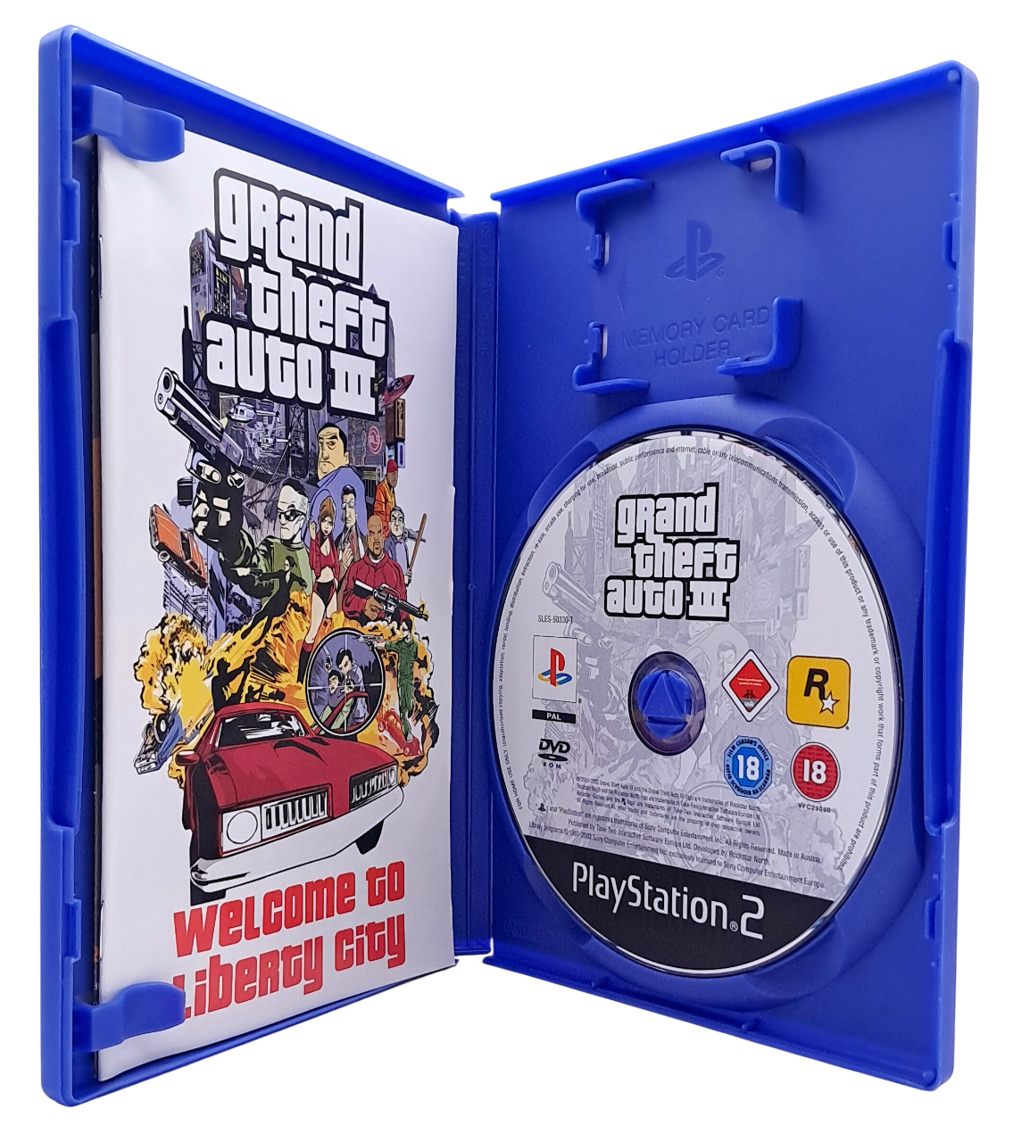 Grand theft auto Double pack (GTA 3 / Vice city) - Playstation 2 spill (PS2)