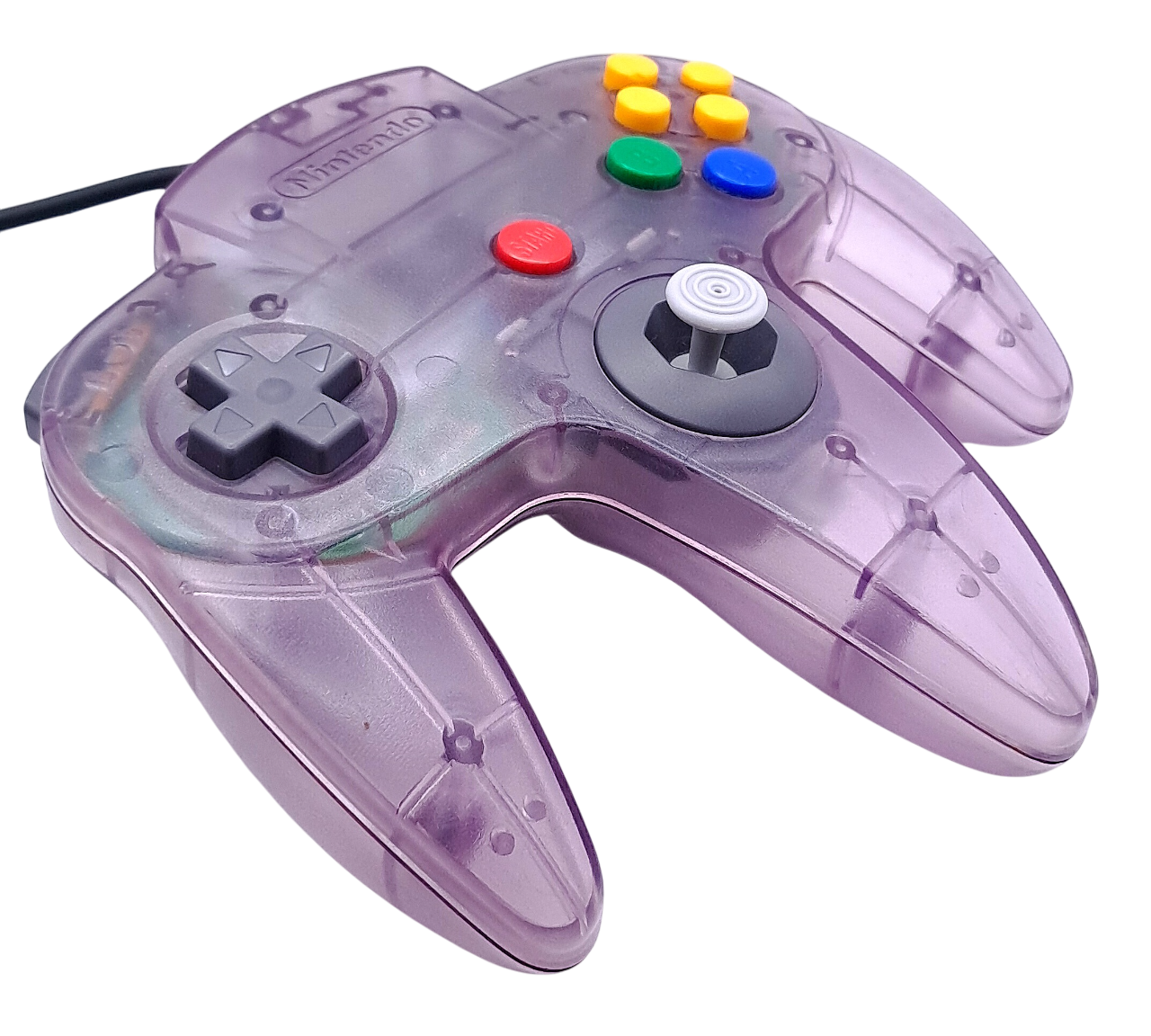 Original lilla / atomic purple N64 kontroll - Nintendo 64 tilbehør (N64)