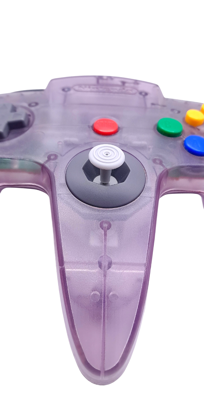 Original lilla / atomic purple N64 kontroll - Nintendo 64 tilbehør (N64)