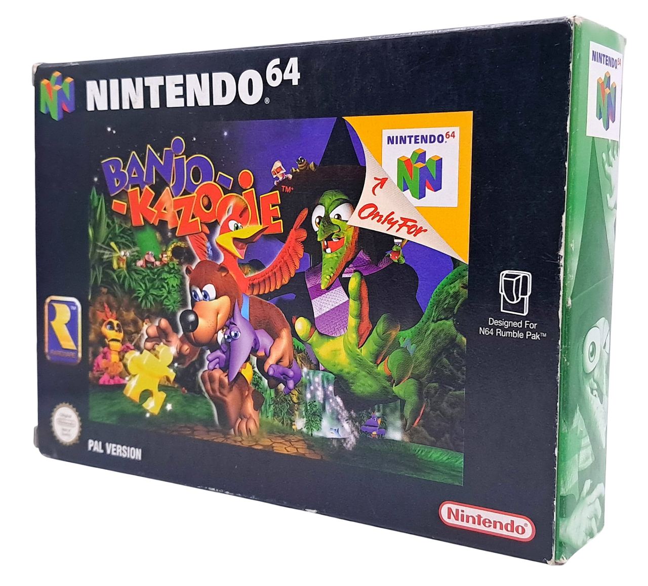 Banjo-Kazooie - Komplett i eske (CIB) - Nintendo 64 spill (N64)