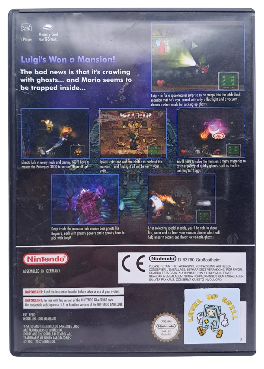 Luigi's Mansion - Nintendo Gamecube spill
