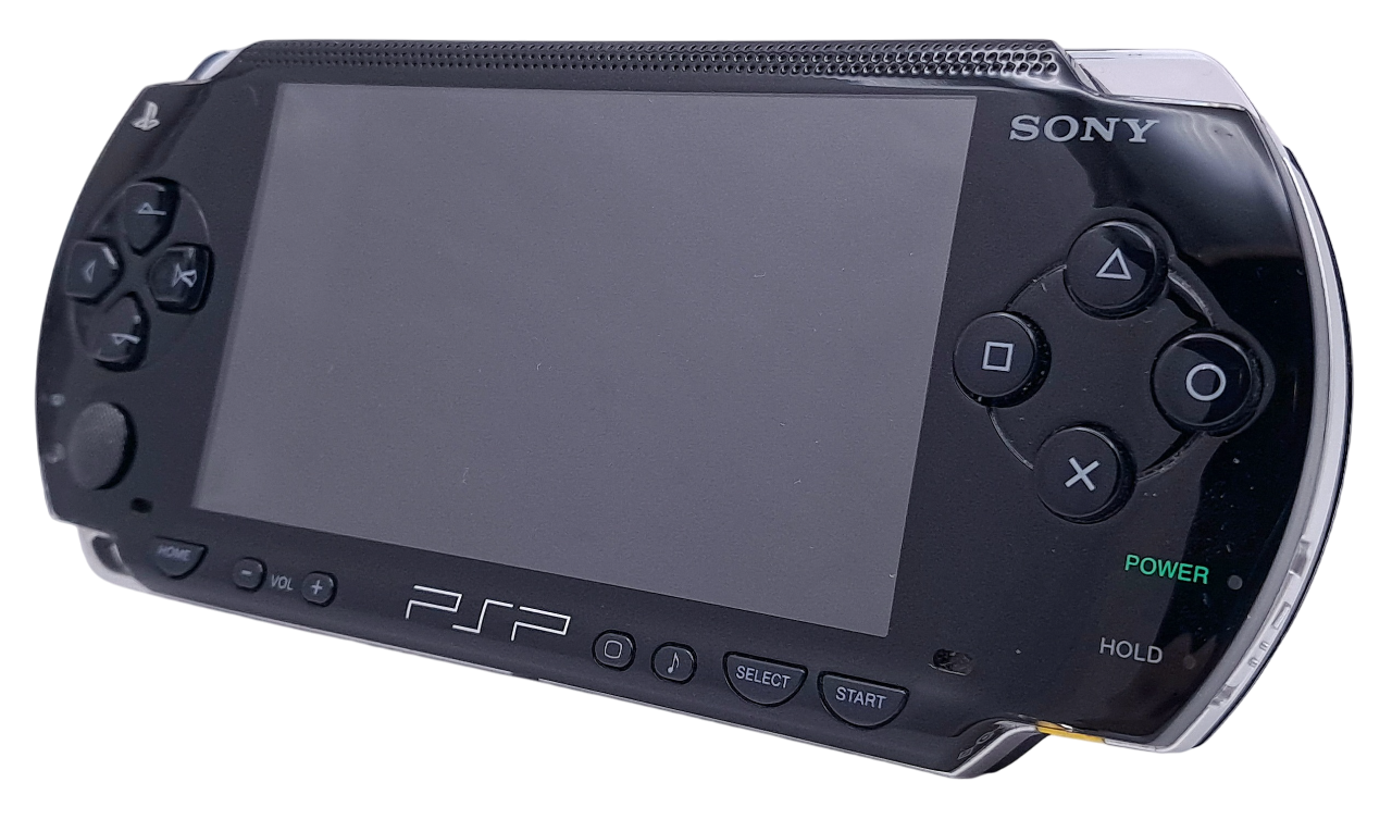 Gameplay-bilde fra Original svart sony Playstation portable håndholdt konsoll (value pack) (i eske) (PSP 1000)