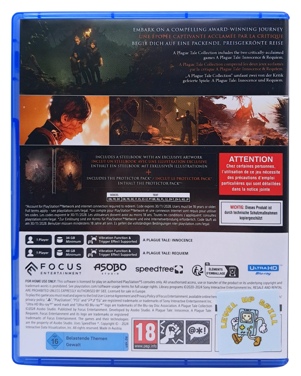 A plague tale collection - Playstation 5 spill (ps5)