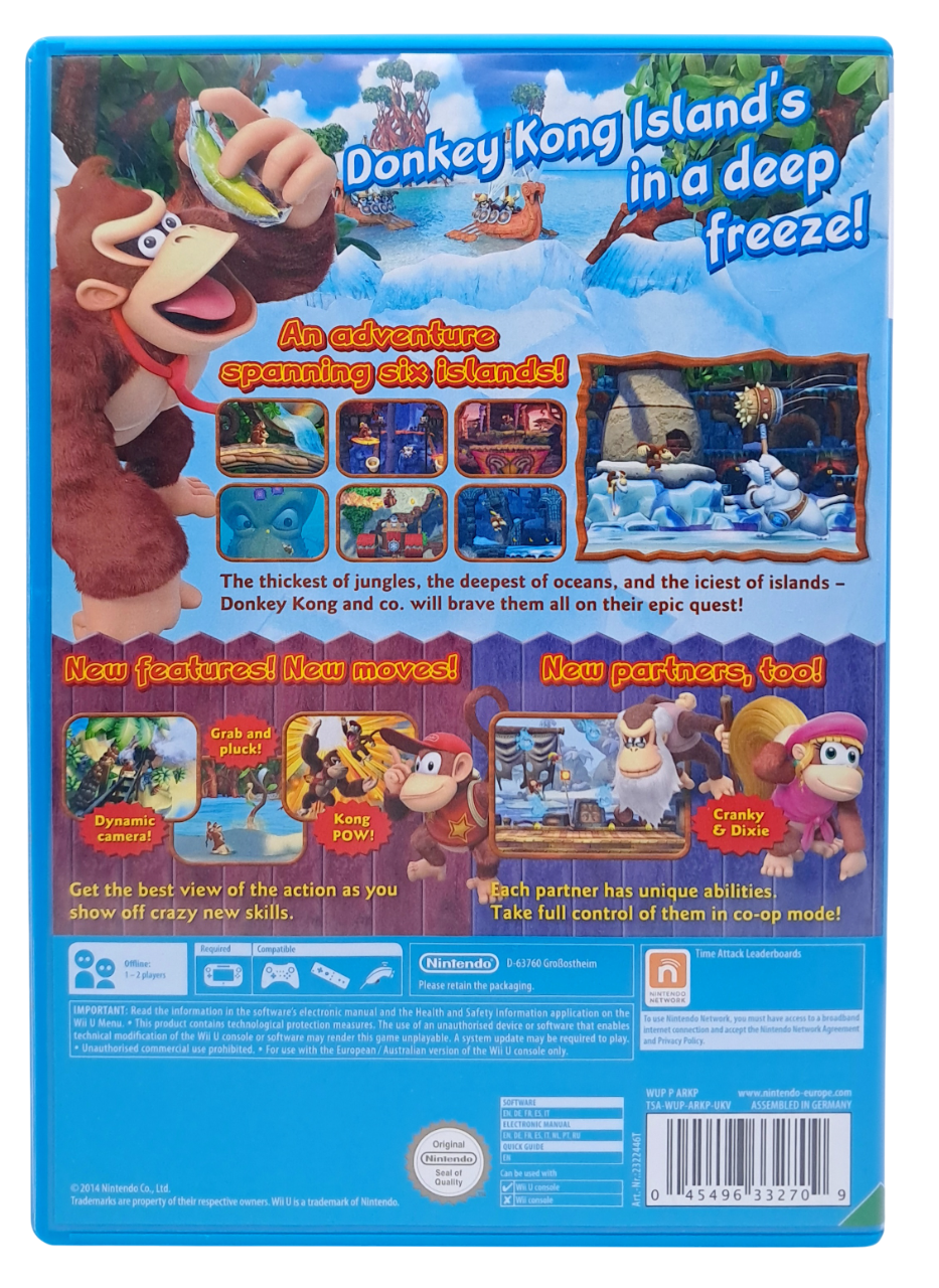 Donkey kong country - Tropical freeze - Nintendo Wii U spill