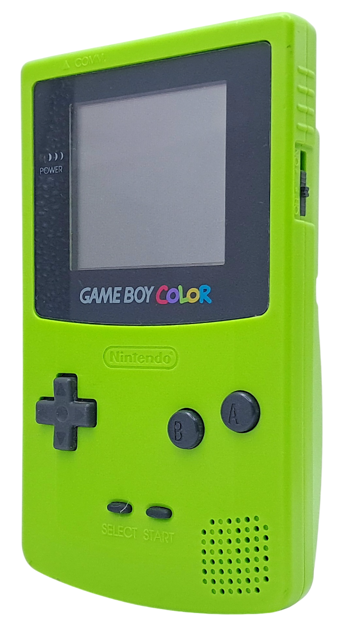 Original lime green / grønn gameboy color - Nintendo håndholdt konsoll (GBC)