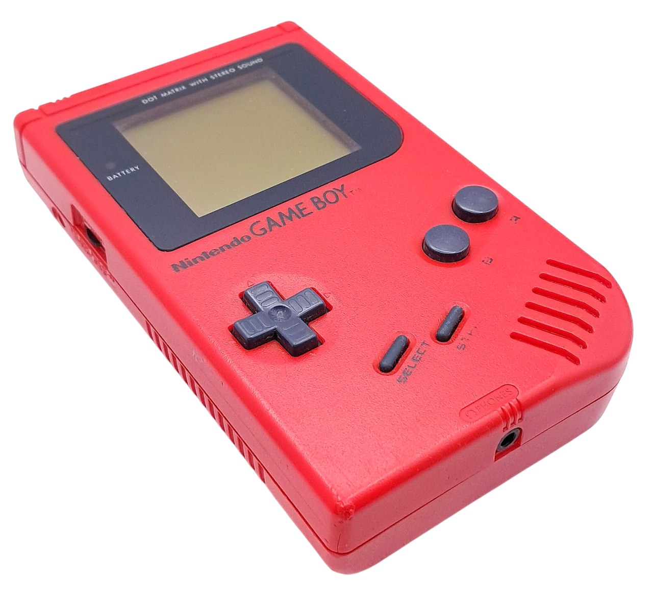 Original red / rød gameboy - Nintendo håndholdt konsoll (GB)