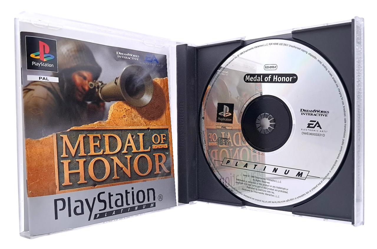 Medal of honor (platinum) - Playstation 1 spill (PS1)