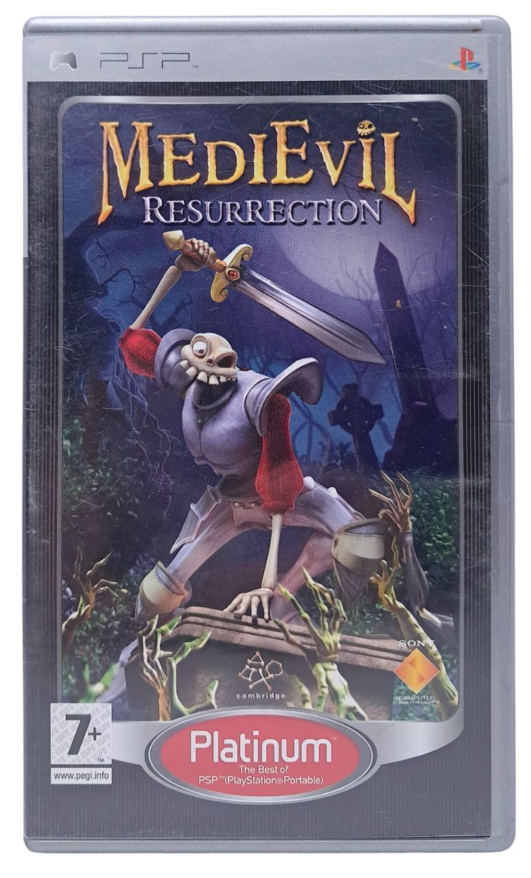 Medievil - Resurrection (platinum) - Playstation portable spill (PSP)