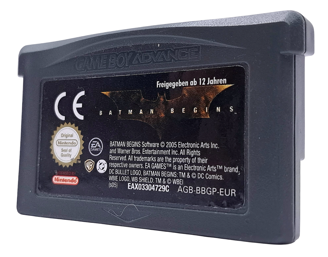 Batman begins - Nintendo Gameboy advance spill (GBA)