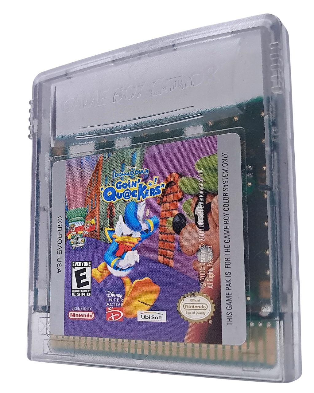 Donald Duck - Going Quackers - Nintendo Gameboy color spill (GBC)