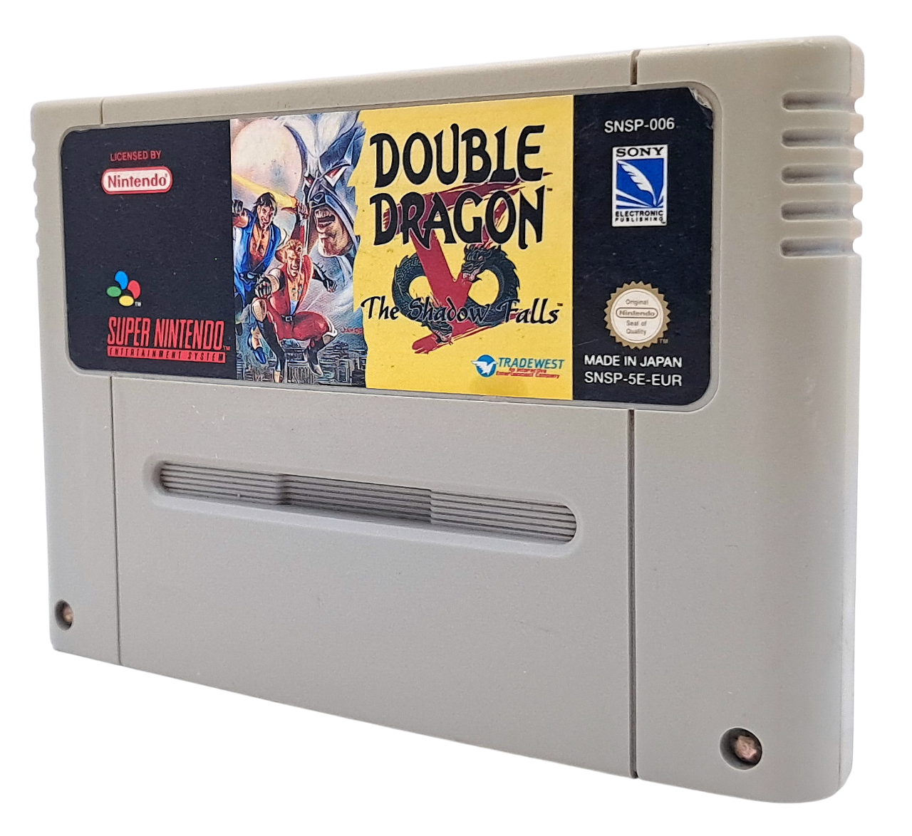 Double dragon - The shadow fall - Super nintendo entertainment system spill (snes)