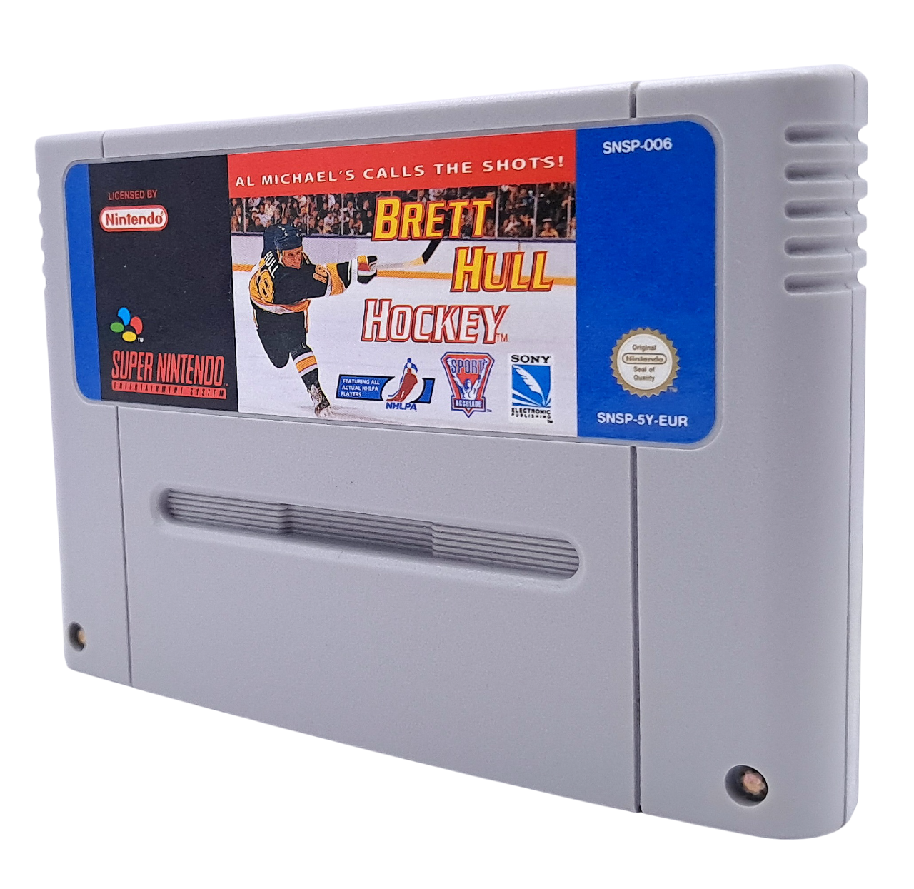 Brett Hull Hockey - Super nintendo entertainment system spill (snes)