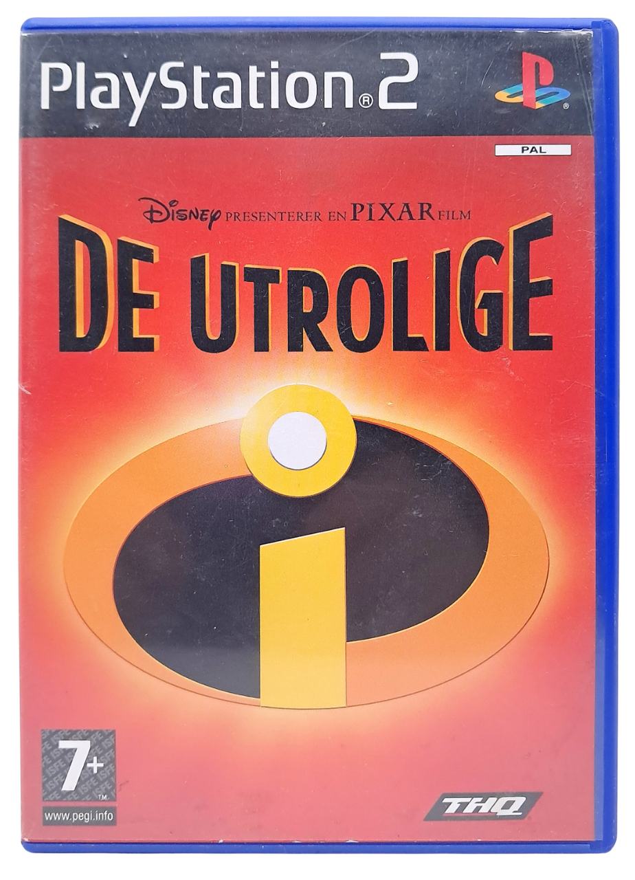 Disney pixar De utrolige / The incredibles - Playstation 2 spill (PS2)
