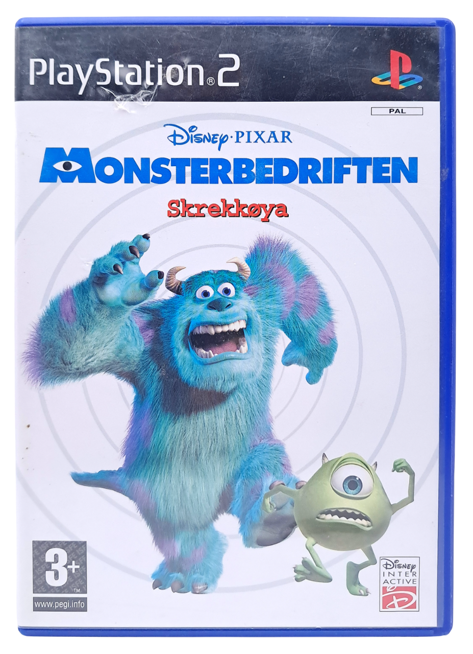 Disney Pixar Monsterbedriften - Skrekkøya - Playstation 2 spill (PS2)