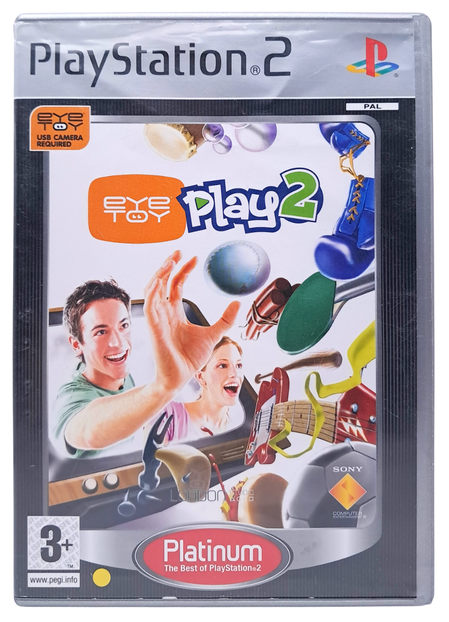 Eye Toy Play 2 (platinum) - Playstation 2 spill (PS2)