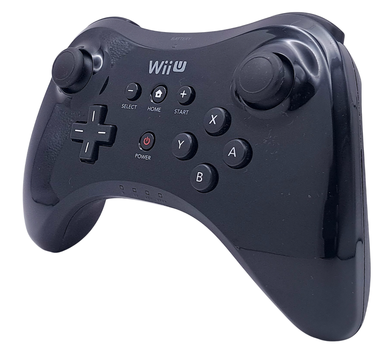Original Svart trådløs Nintendo Wii U Pro Controller - Wii U tilbehør