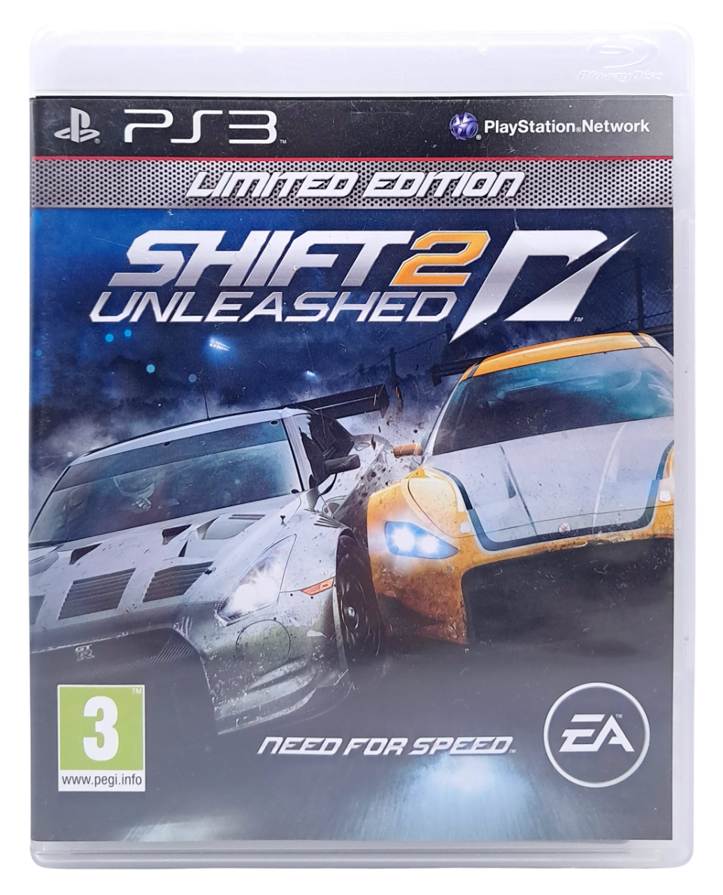 Need for speed - Shift 2 unleashed (limited edition) - Playstation 3 spill (ps3)