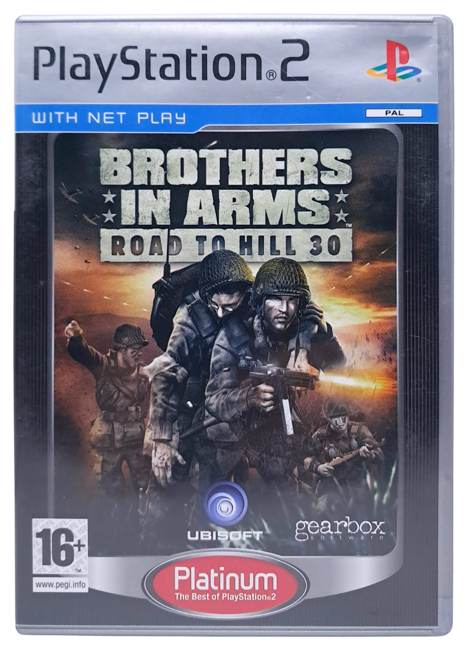 Brothers in arms - Road to hill 30 (platinum) - Playstation 2 spill (PS2)