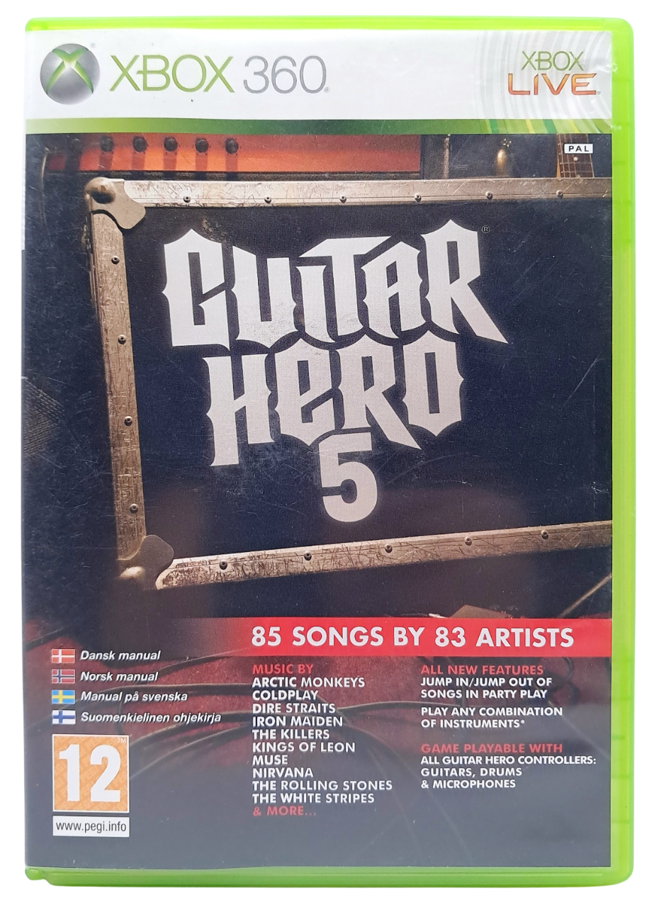 Guitar hero 5 - Xbox 360 spill