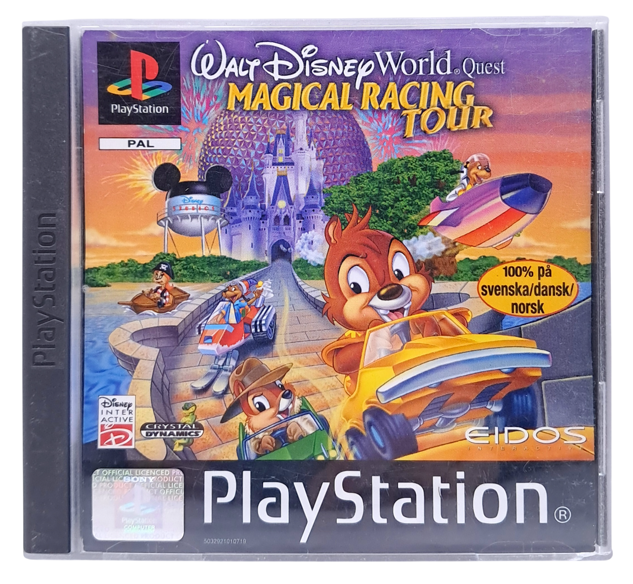 Walt disney world quest - Magical racing tour - Playstation 1 spill (PS1)