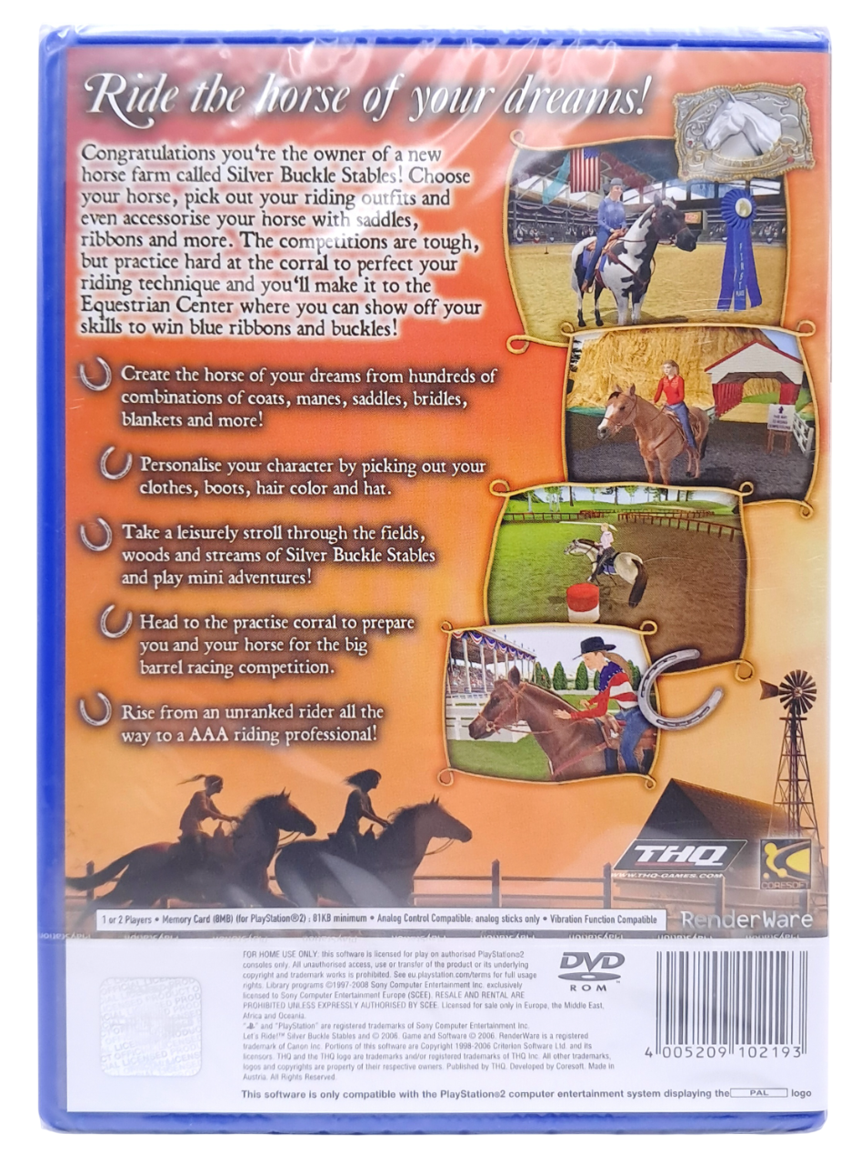Let's ride - Silver buckle stables - Playstation 2 spill (PS2)