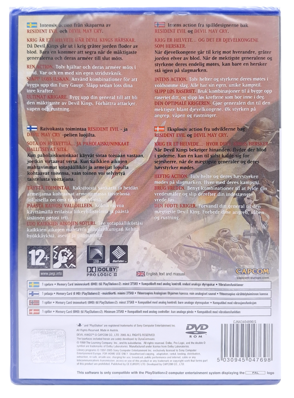Devil Kings - Playstation 2 spill (PS2)