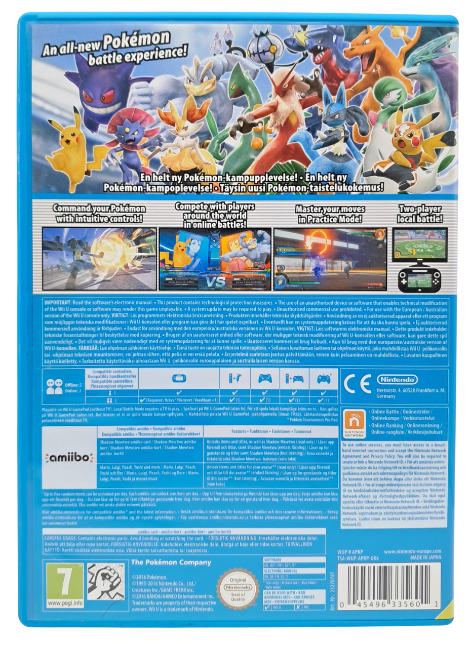 Pokkén Tournament - Nintendo Wii U pokemon spill