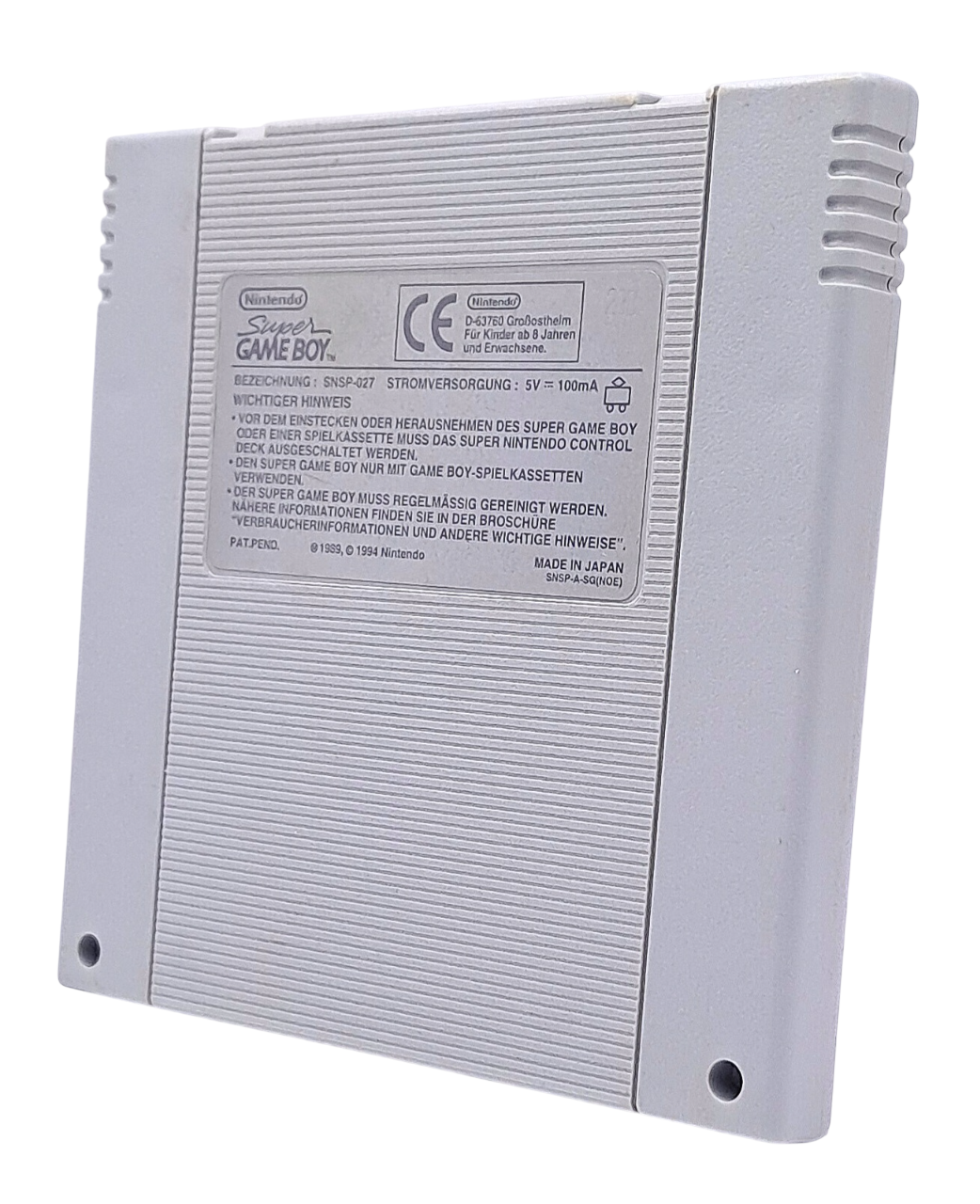 Original Super Game Boy / super NES – Game Boy-adapter tilbehør til Super Nintendo (SNES)