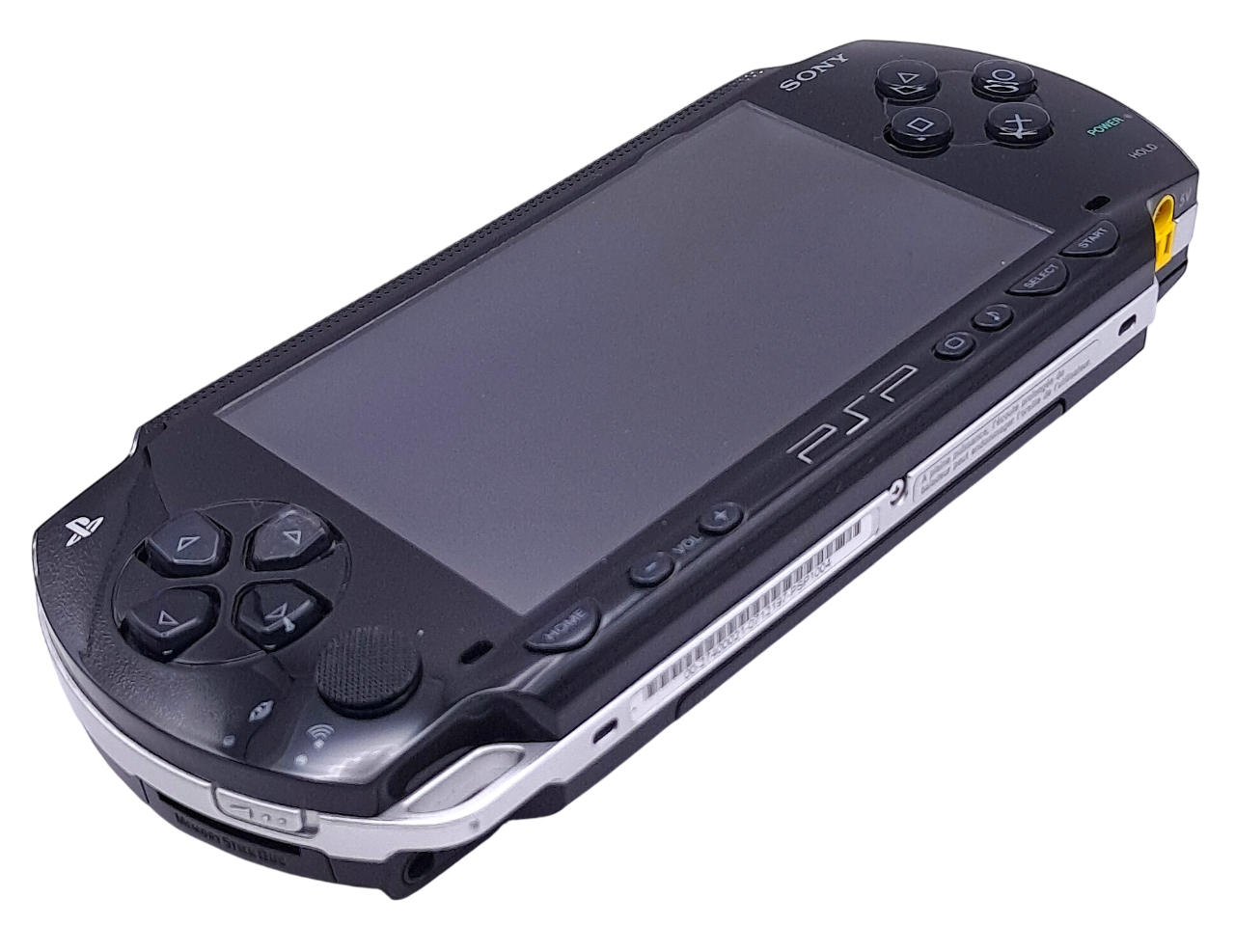 Original svart sony Playstation portable håndholdt konsoll med lader (PSP 1000)