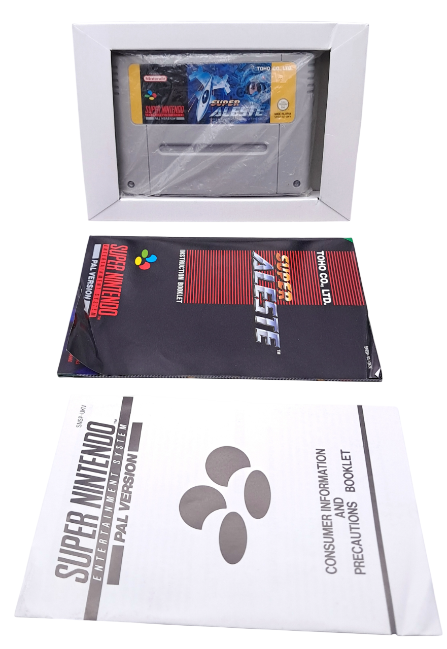 Super Aleste (Komplett i eske) - Super nintendo spill (snes)