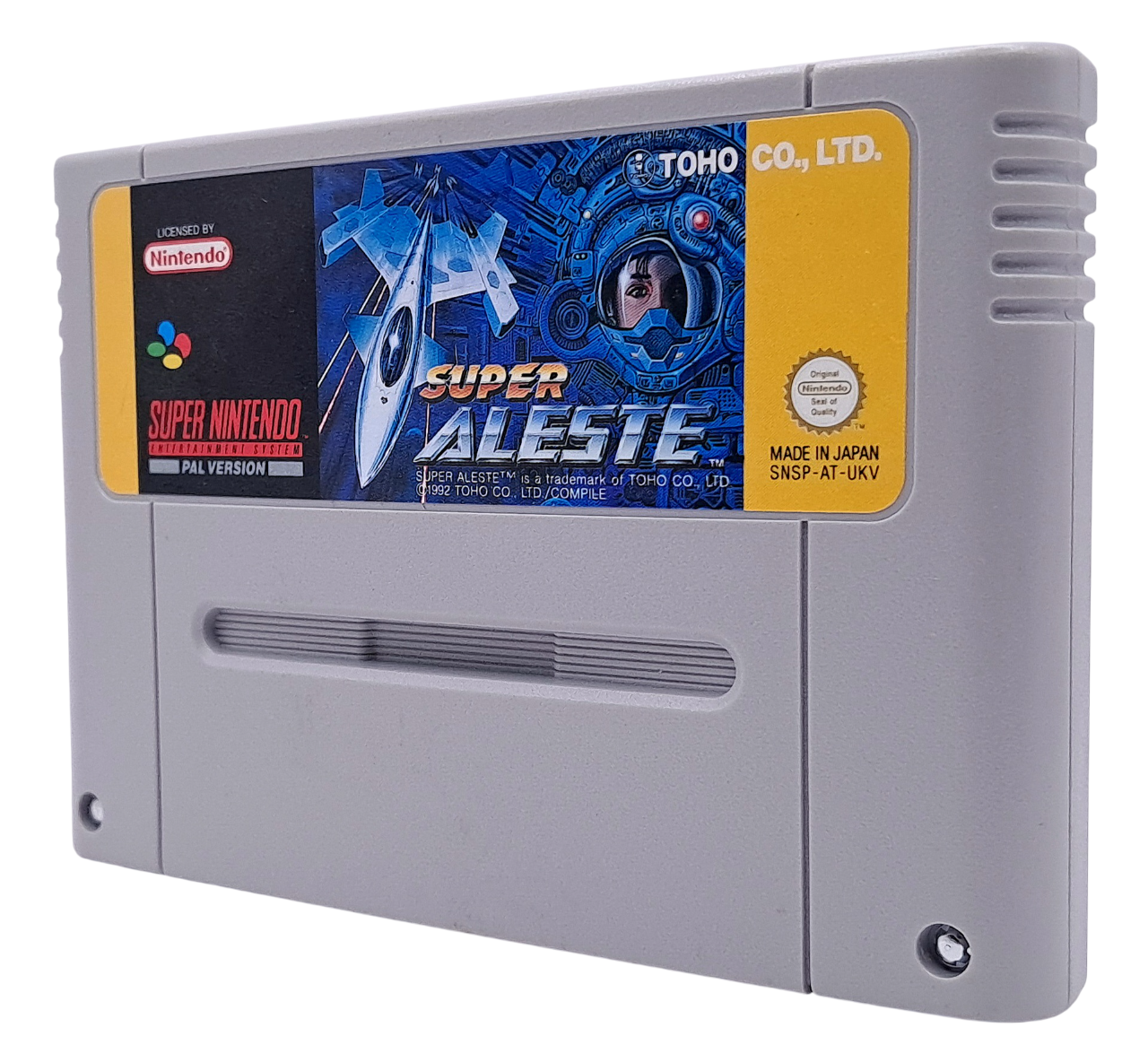 Super Aleste (Komplett i eske) - Super nintendo spill (snes)