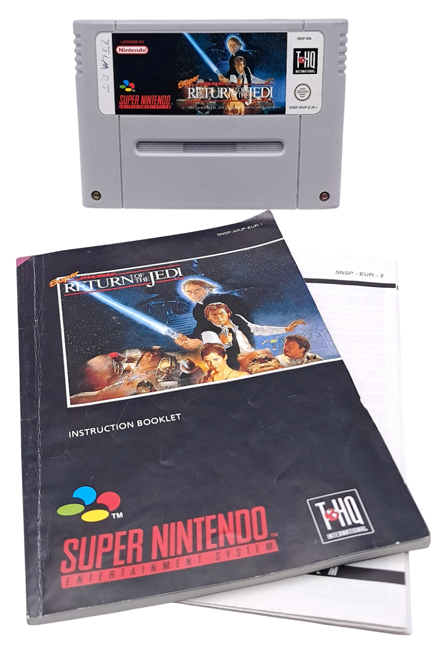 Super Star wars - Return of the Jedi (i eske) - Super nintendo spill (snes)