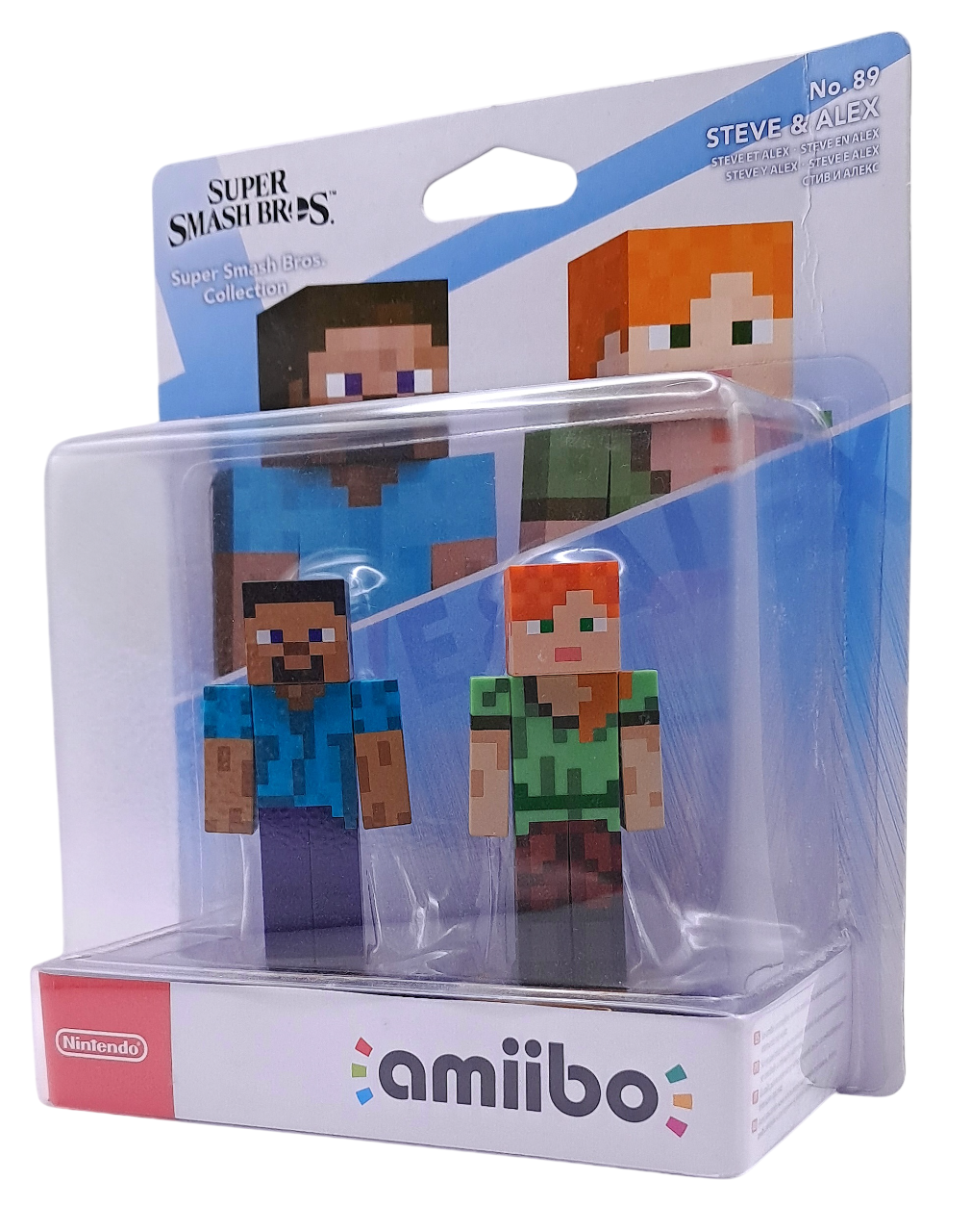 Steve & Alex Amiibo – Super Smash Bros. Collection (Nintendo)