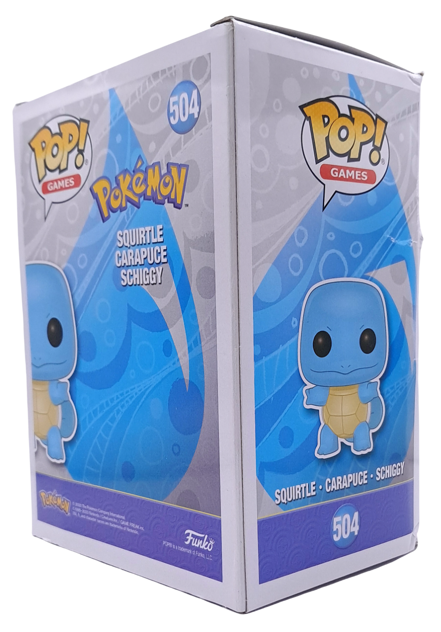 Funko Pop! Squirtle (#504) – Pokémon Vinyl Figur