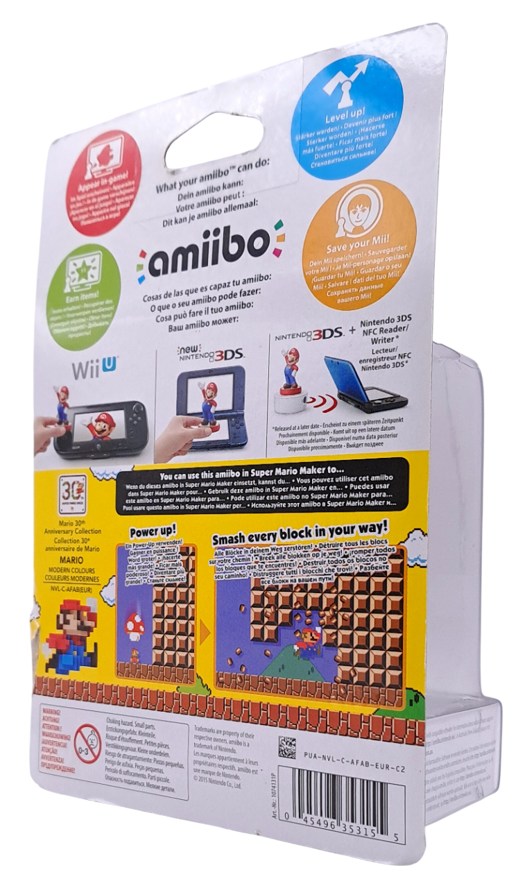 Mario amiibo – Modern Colours (30th Anniversary Collection)