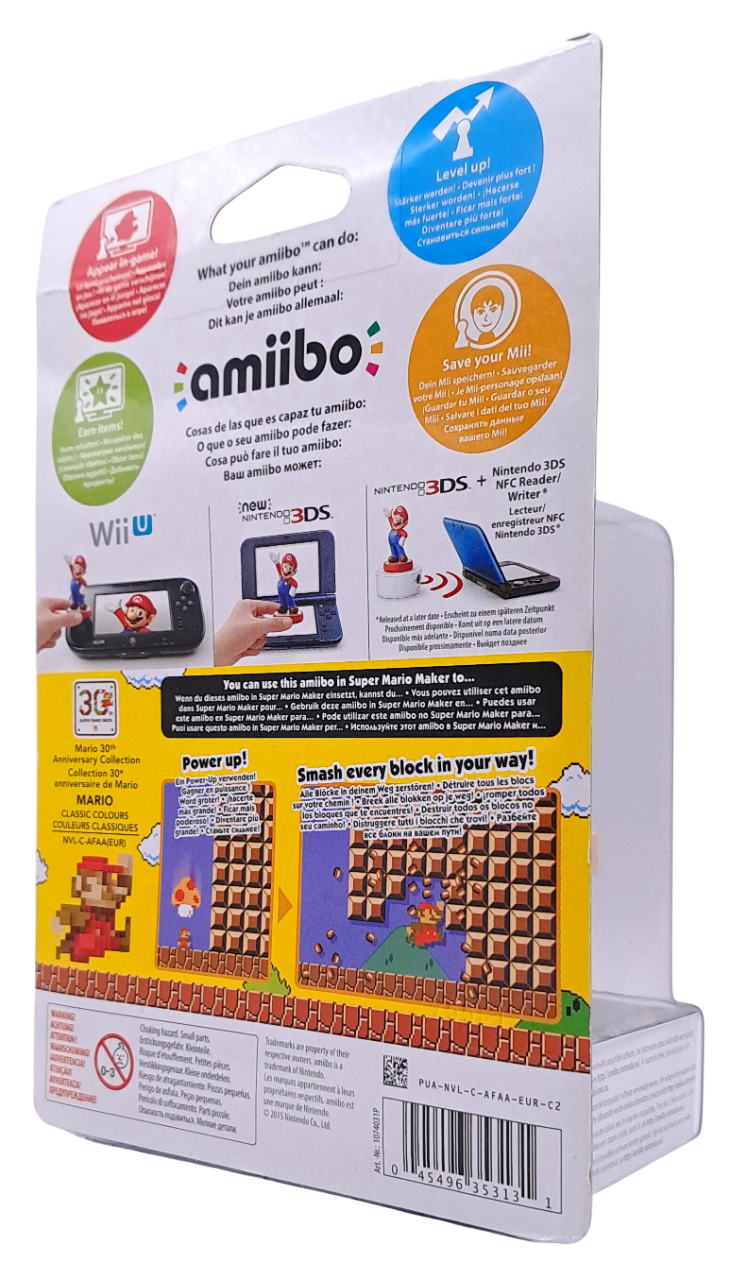 Mario amiibo – Classic Colours (30th Anniversary Collection)