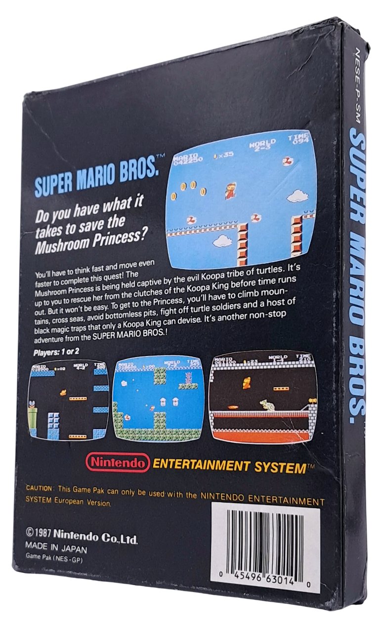 Super mario Bros. - Nintendo entertainment system spill (NES) (Long box)