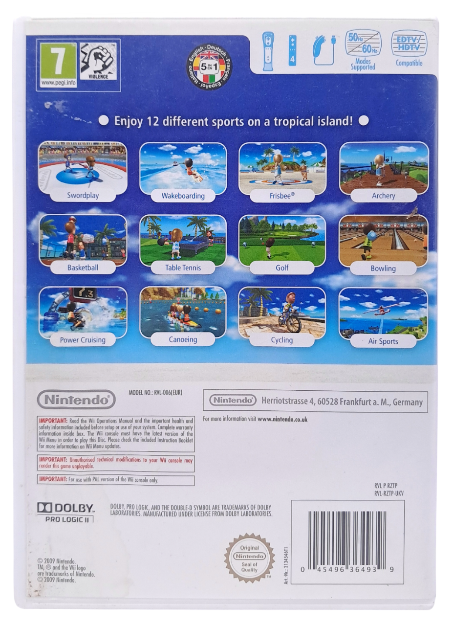 Wii sports resort (Selects) - Nintendo Wii spill