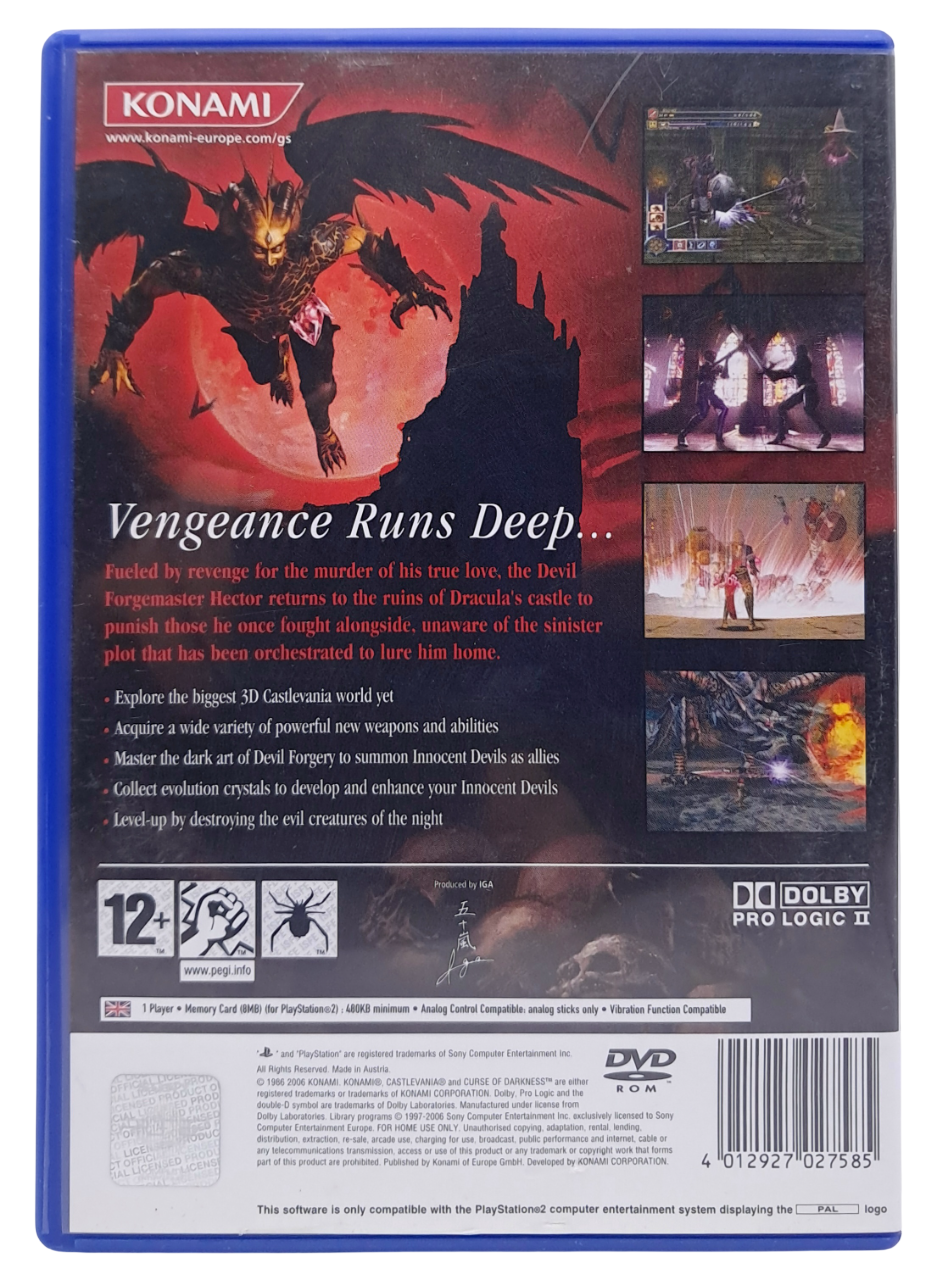 Castlevania - Curse of darkness - Playstation 2 spill (PS2)