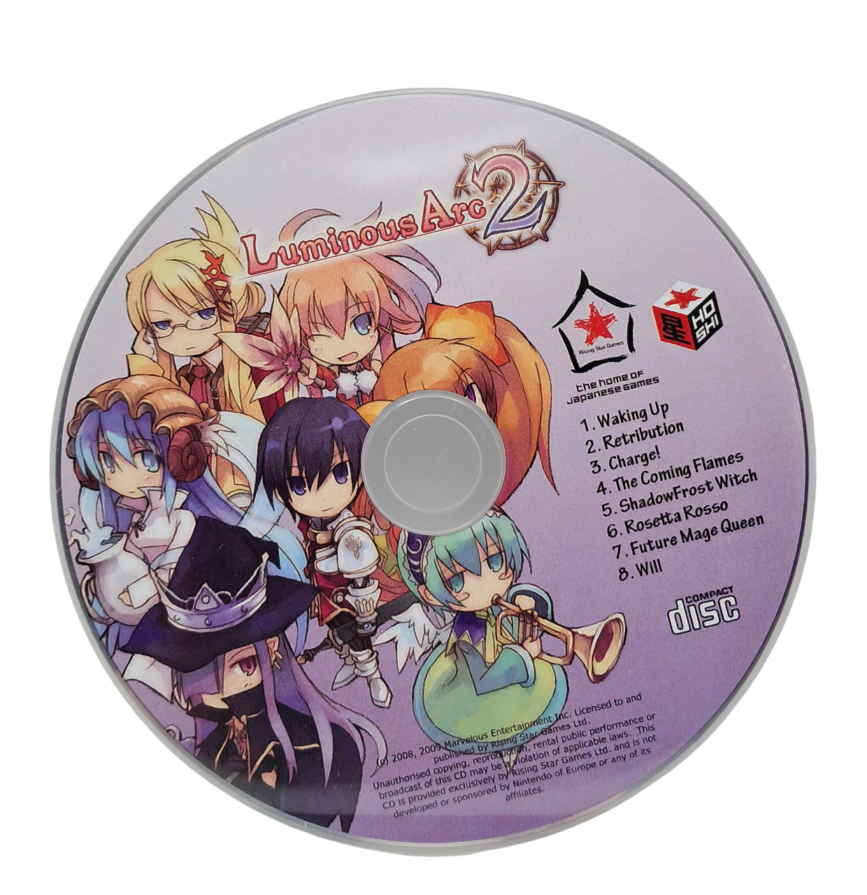 Gameplay-bilde fra Luminous Arc 2 (limited edition) – Nintendo DS spill