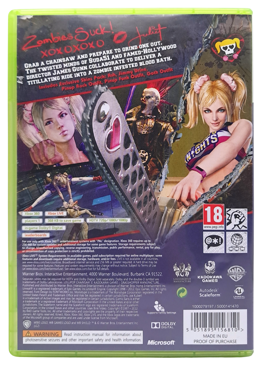 Lollipop chainsaw (nordic edition) – Xbox 360 spill