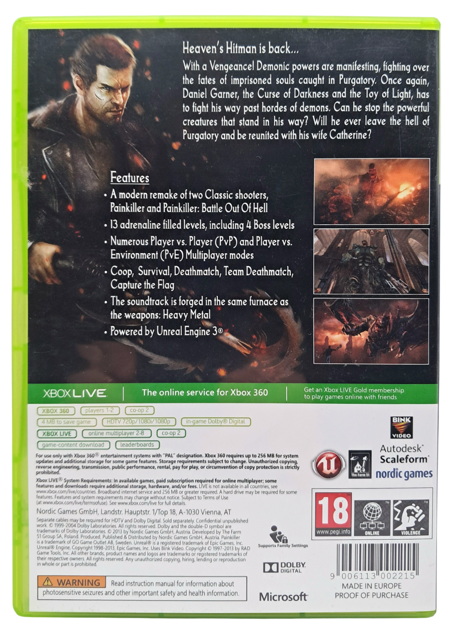 Painkiller - Hell & Damnation (uncut) – Xbox 360 spill