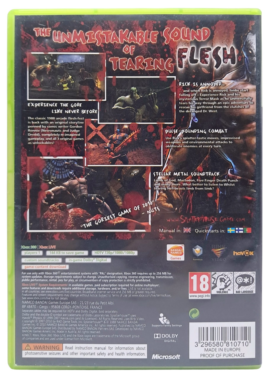 Splatterhouse – Xbox 360 spill